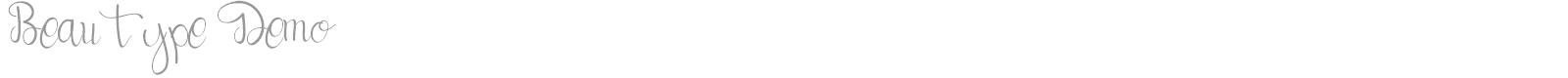 Beautype font preview